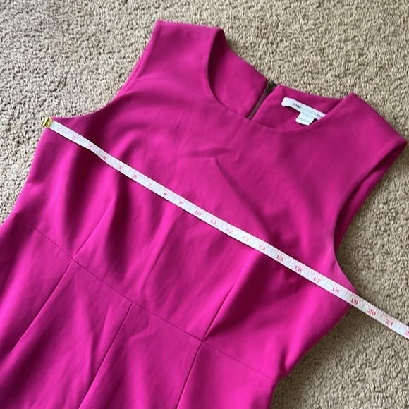 Diane Von Furstenberg Carrie Pink Sheath Dress - Picture 12 of 15